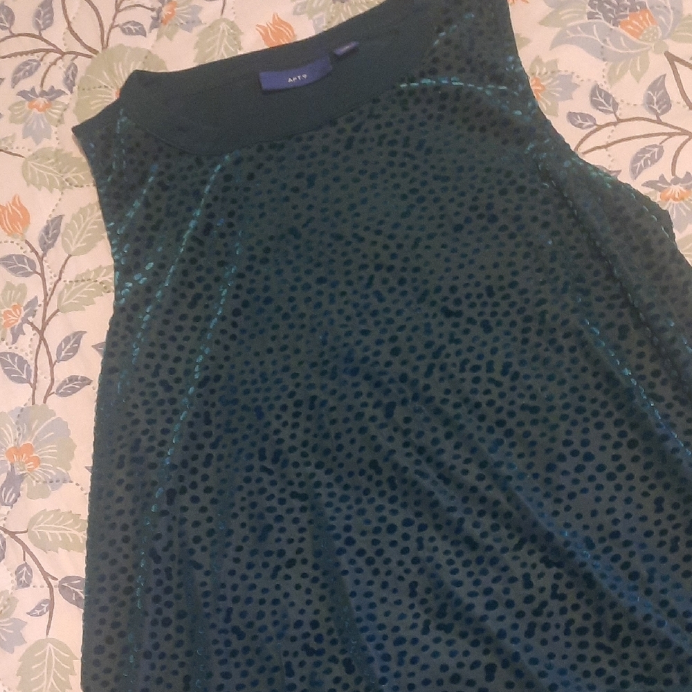 Stylish Green Mesh Dress